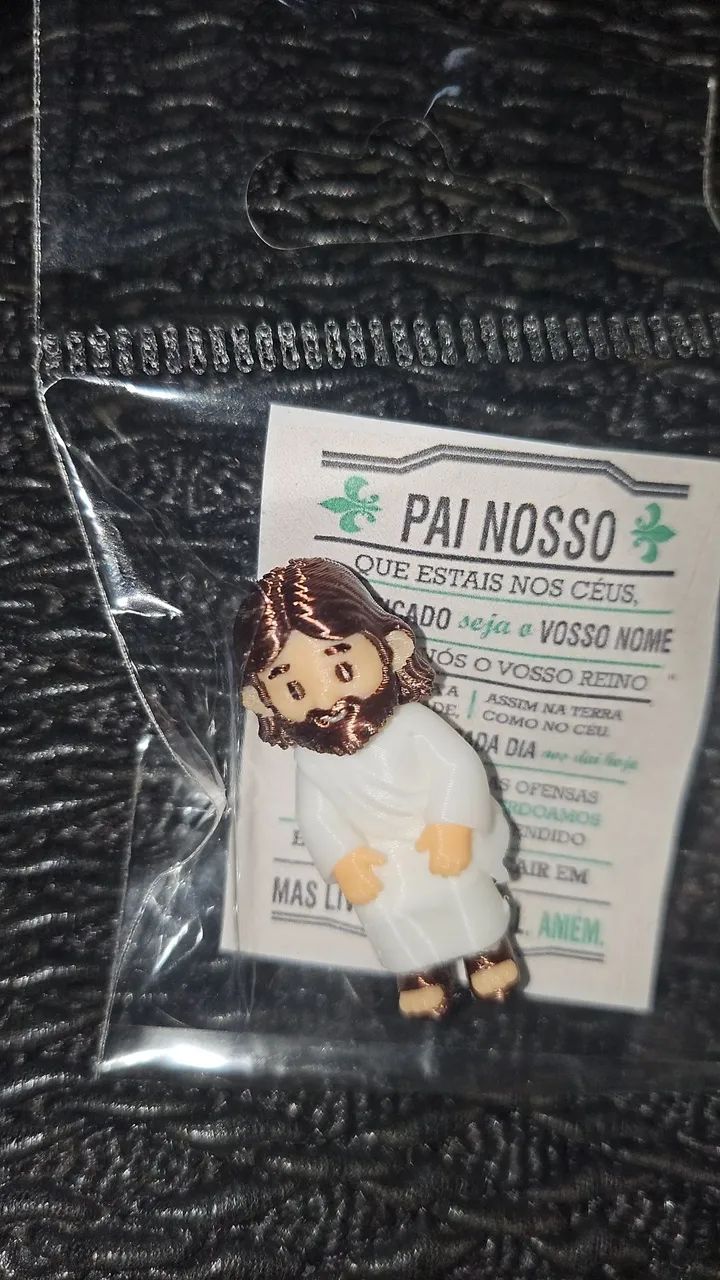 Mini Jesus em 3d 