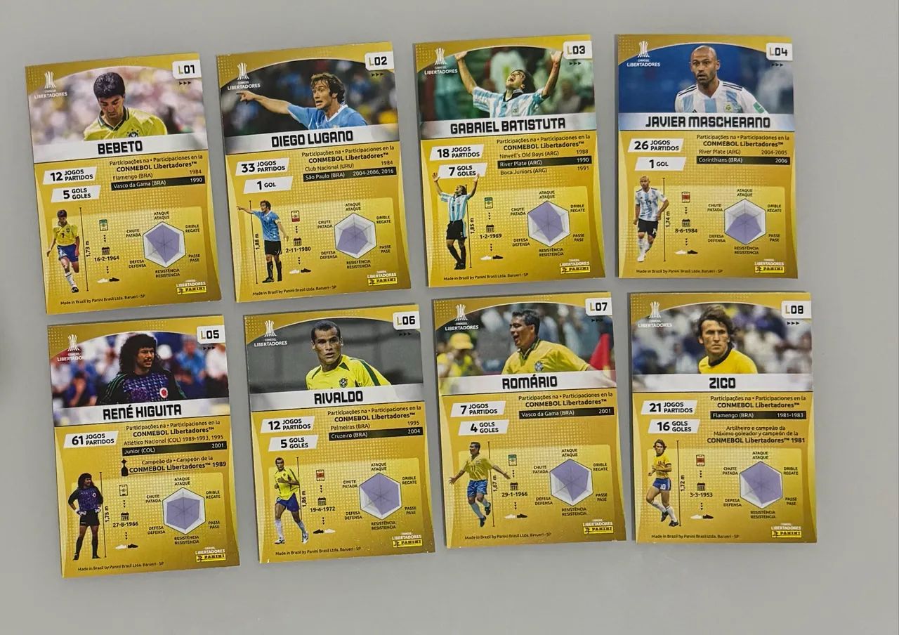 78 cards libertadores 2026 - Foto 2