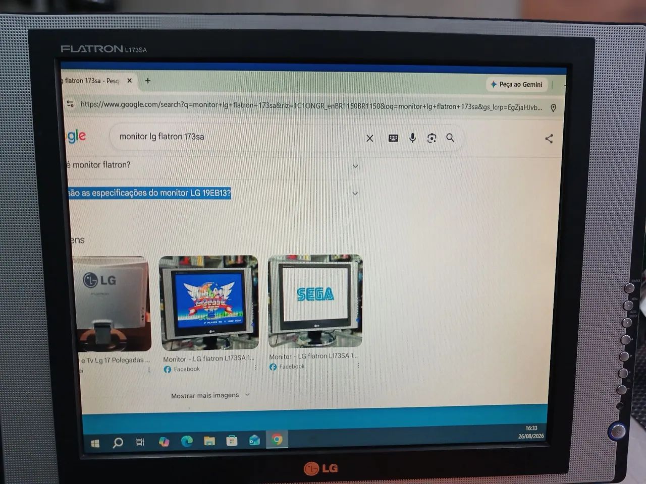 Monitor LG Flatron l173SA  - Foto 2