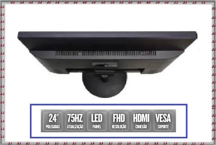 Monitor 24 pMonitor 24 polegadas Brasil PC 75 hz - Foto 4