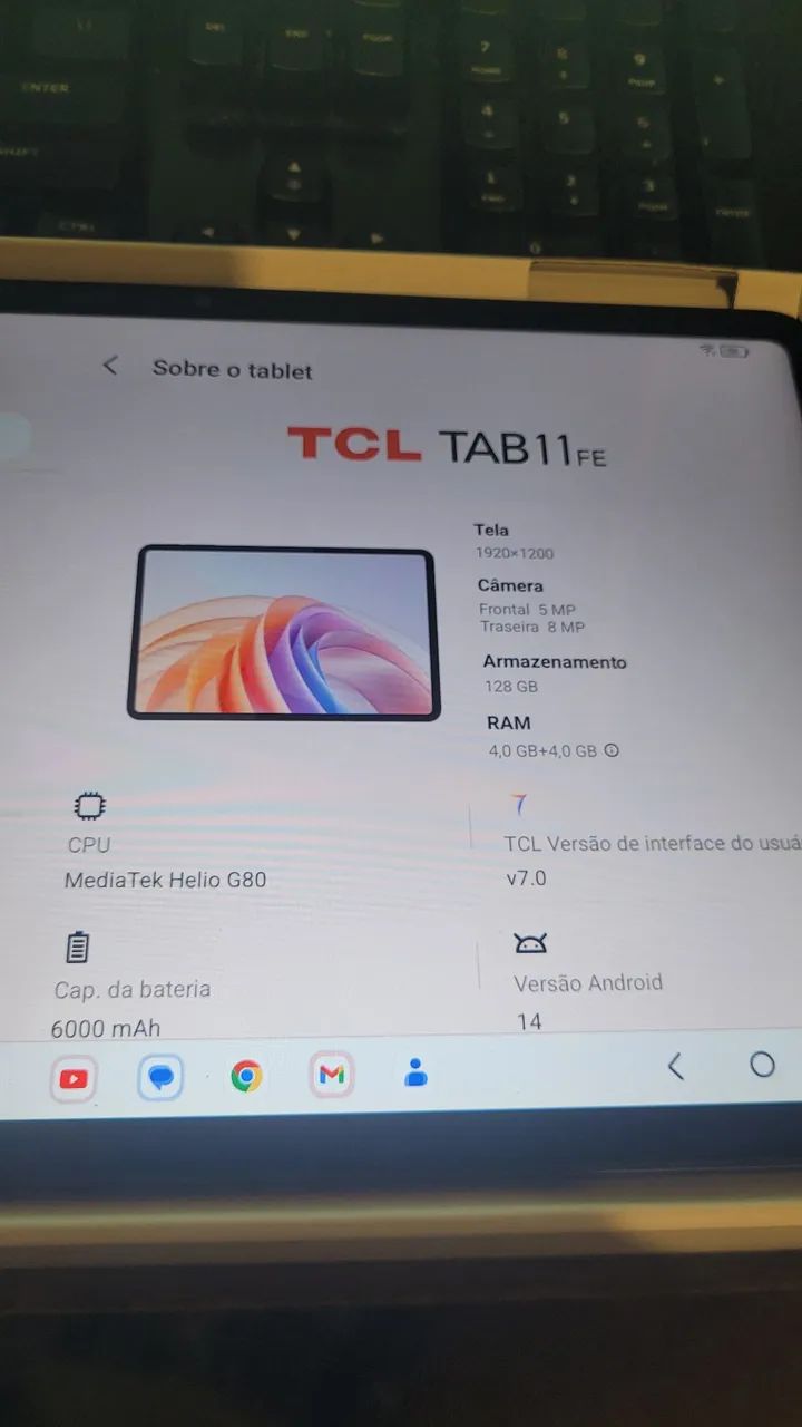 Tablet TCL 11 Polegadas FE