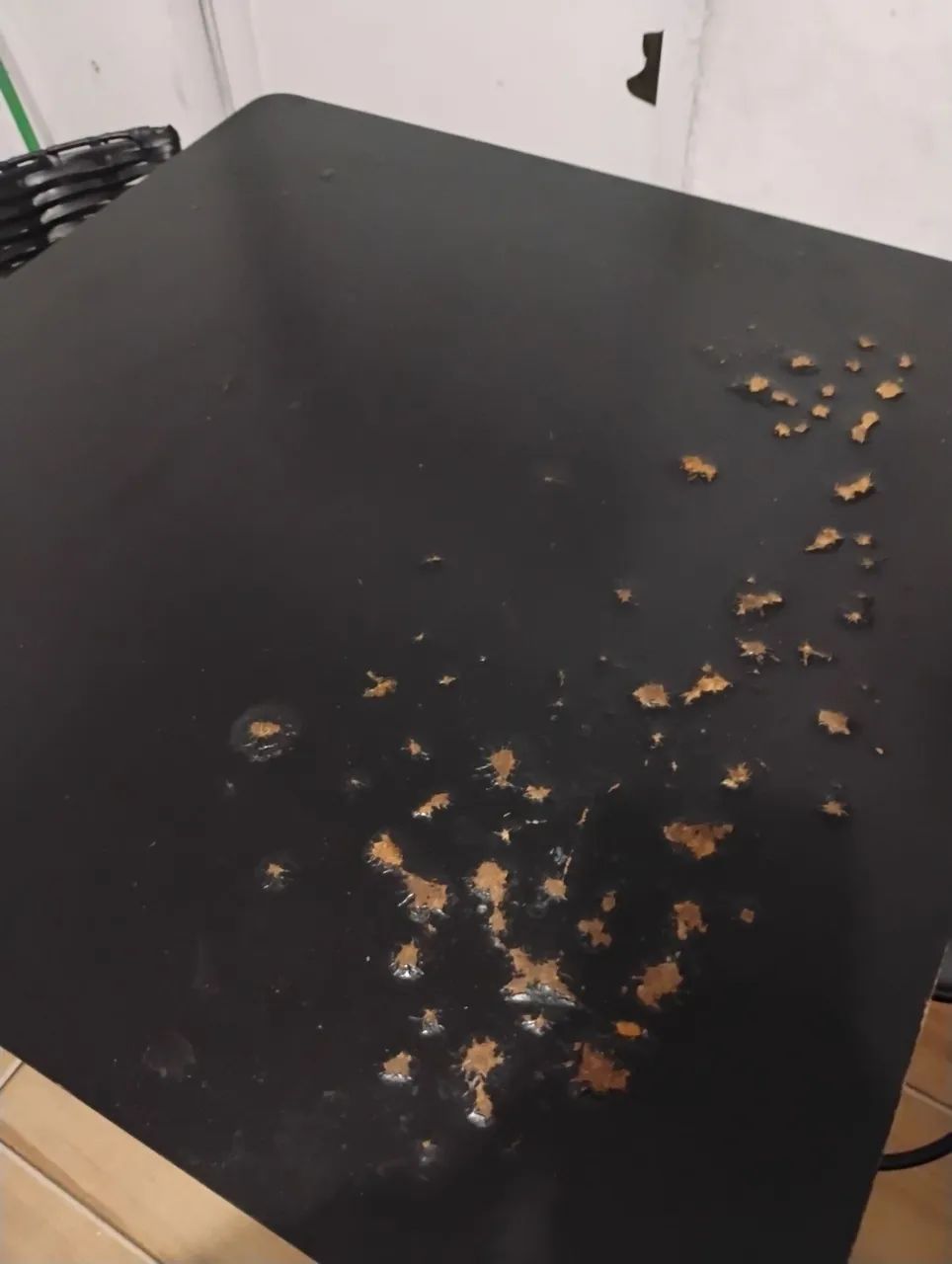 2 banquetas alta preta com mesa - Foto 3
