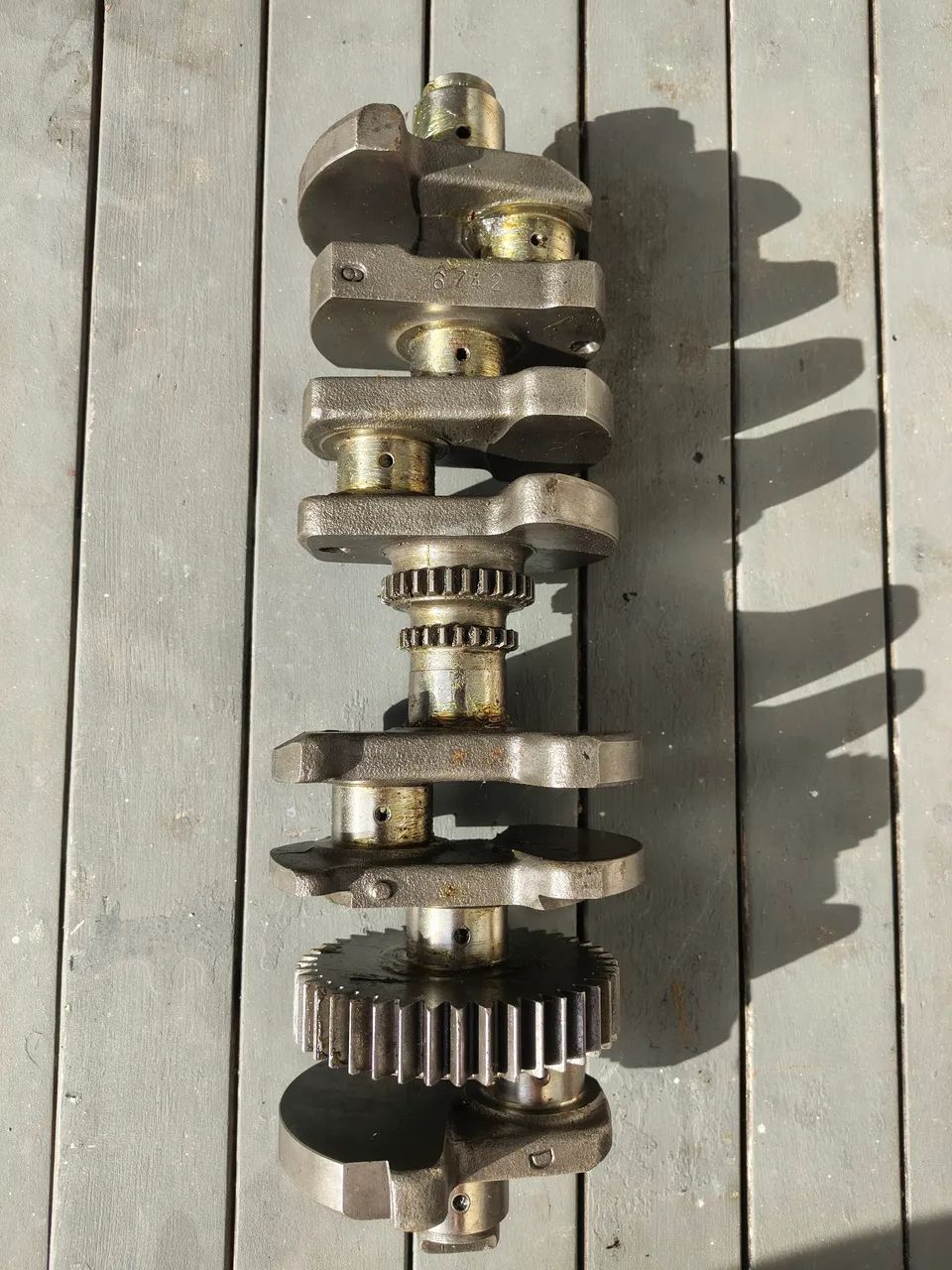 Virabrequim de CBX 750f  - Foto 2