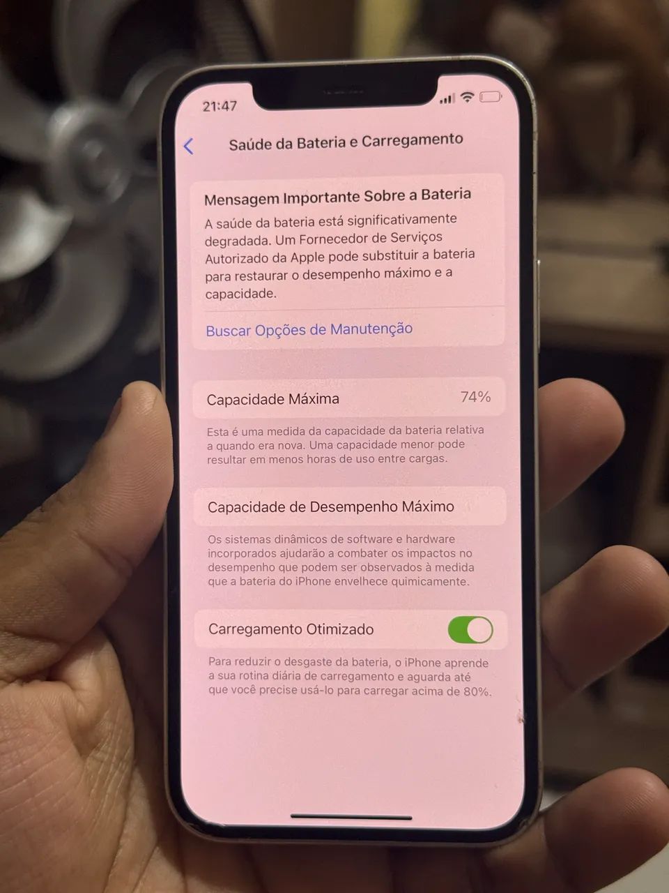 iPhone 12 cor branca 64 gigas - Foto 2