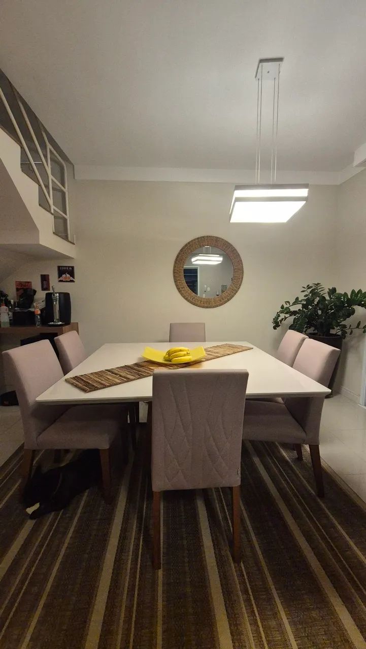 Mesa de Jantar 6 cadeiras Novinha - Foto 5