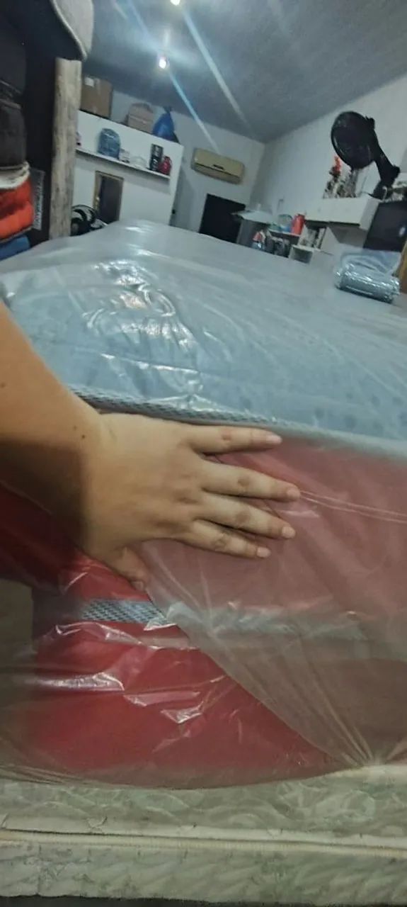 Cama box espuma alta super macia 