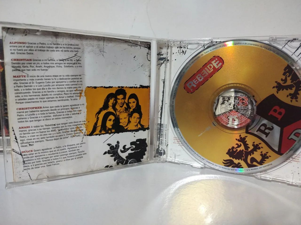 Lote 4 CDs da banda RBD raro  - Foto 3