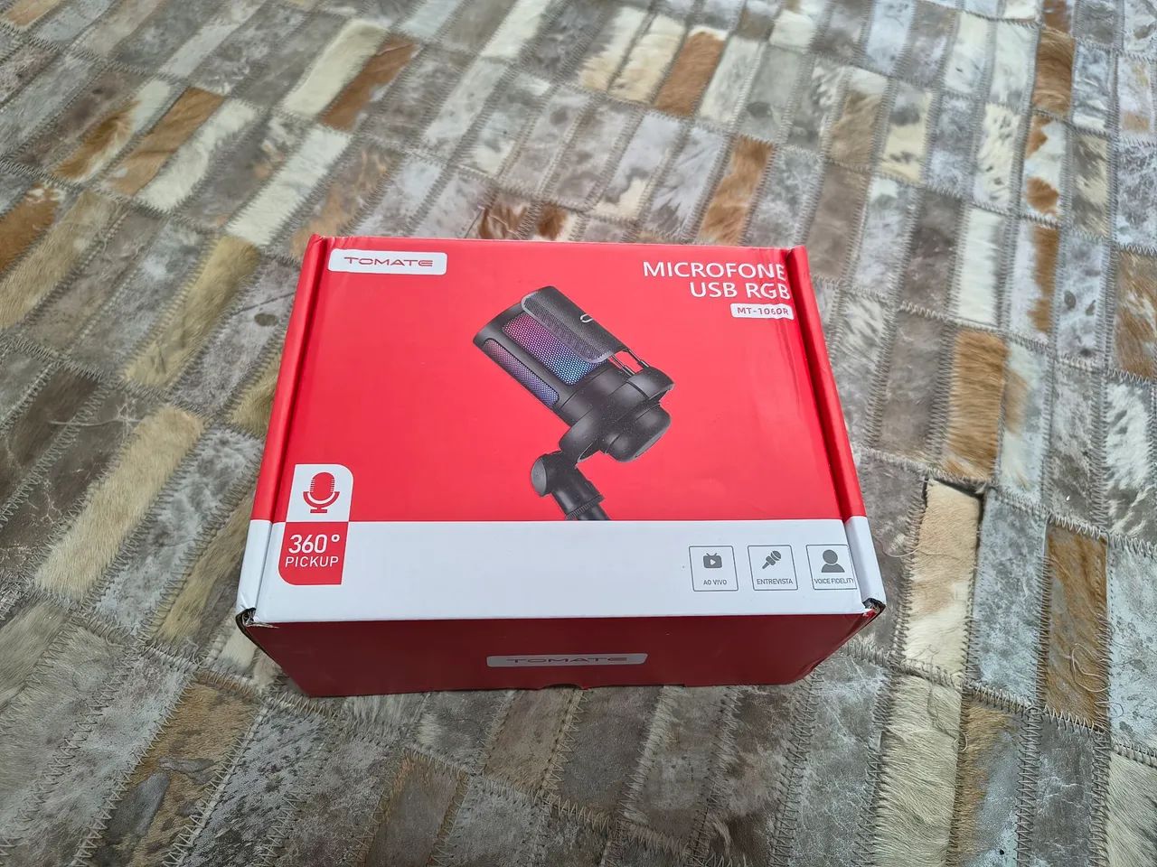 Microfone Condensador MT-1060R USB-Pouco uso