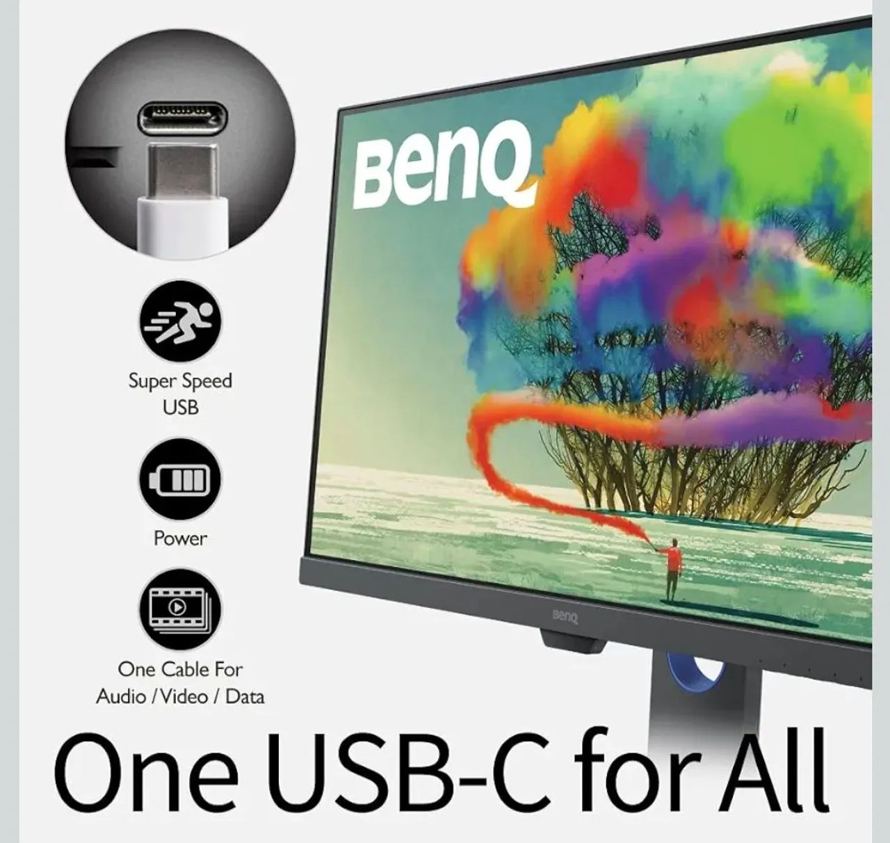 Monitor BenQ PD2705Q, 27 polegadas, - Foto 2