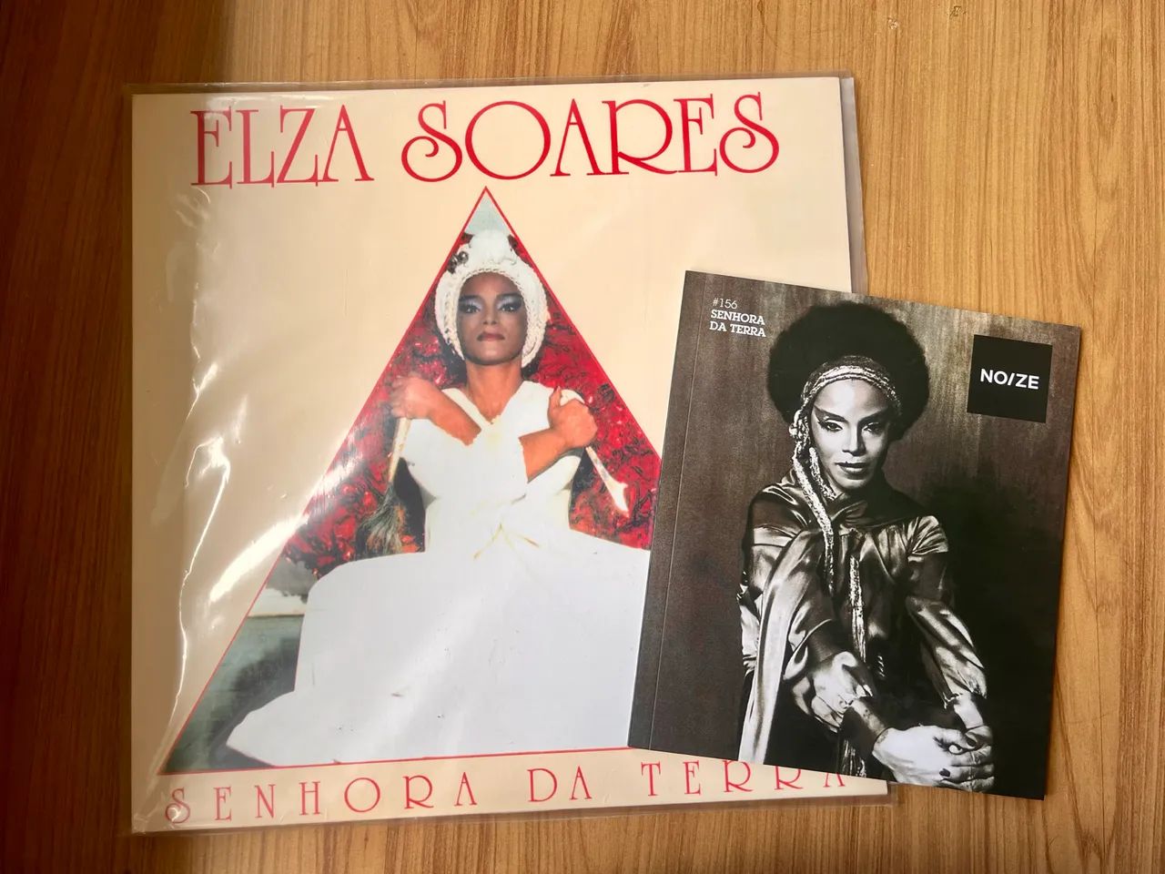 Elza Soares Senhora da Terra Noize LP Disco de Vinil - CDs, DVDs