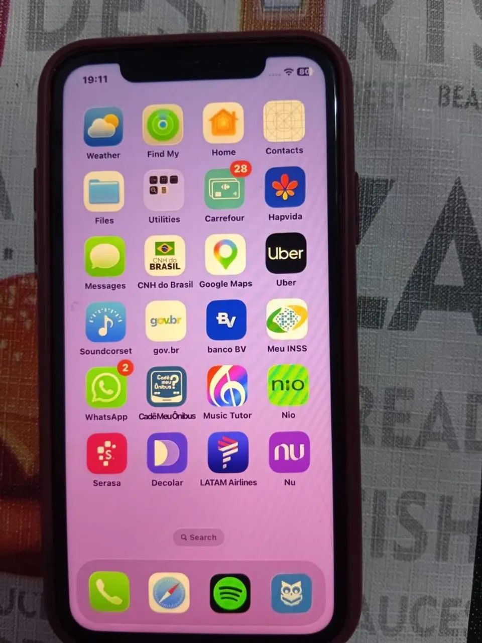 Iphone 11 vermelho  - Foto 4