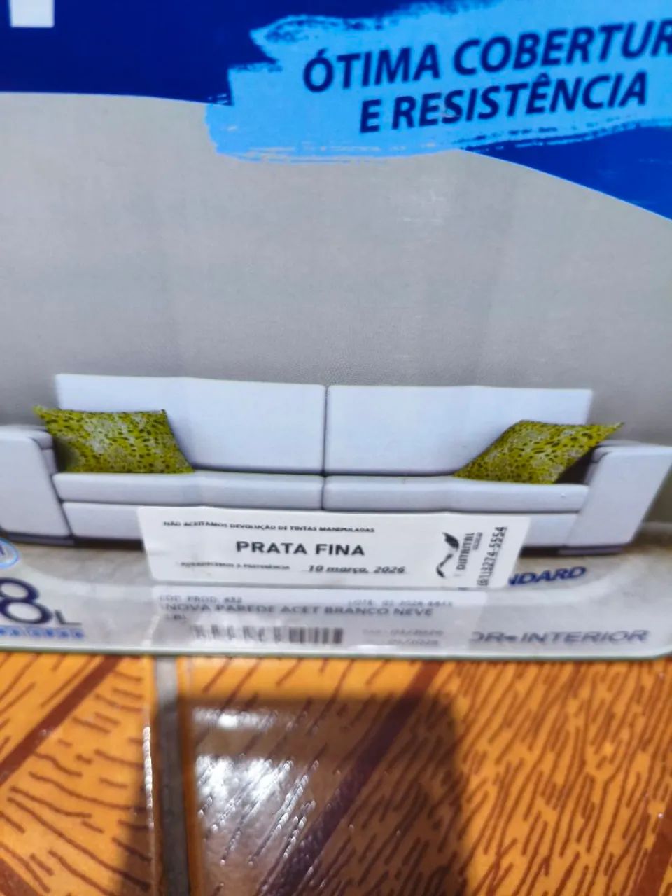 Vendo, 2 latas de tinta fechada! - Foto 2