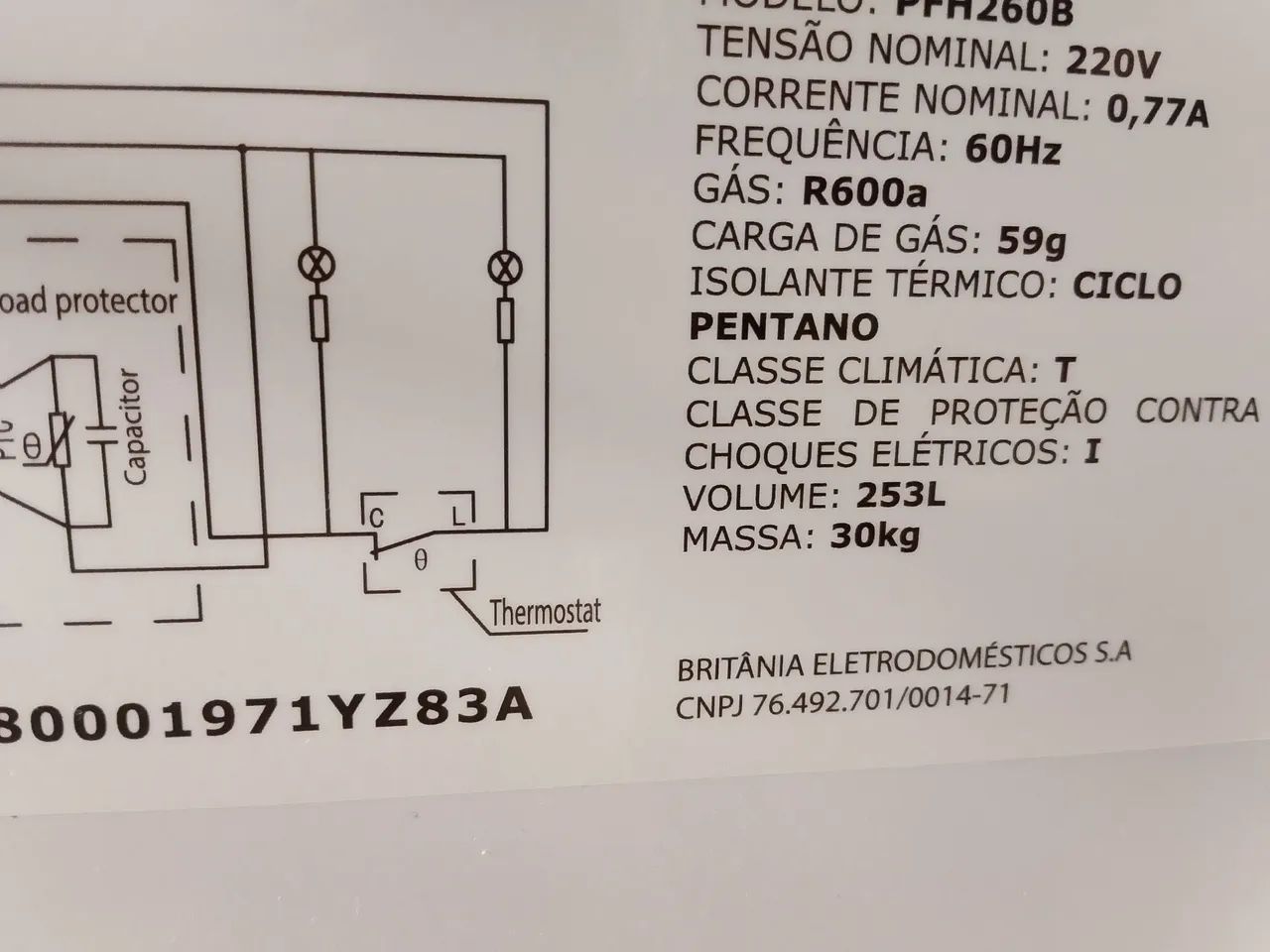 Vendo frize 253 lt - Foto 4