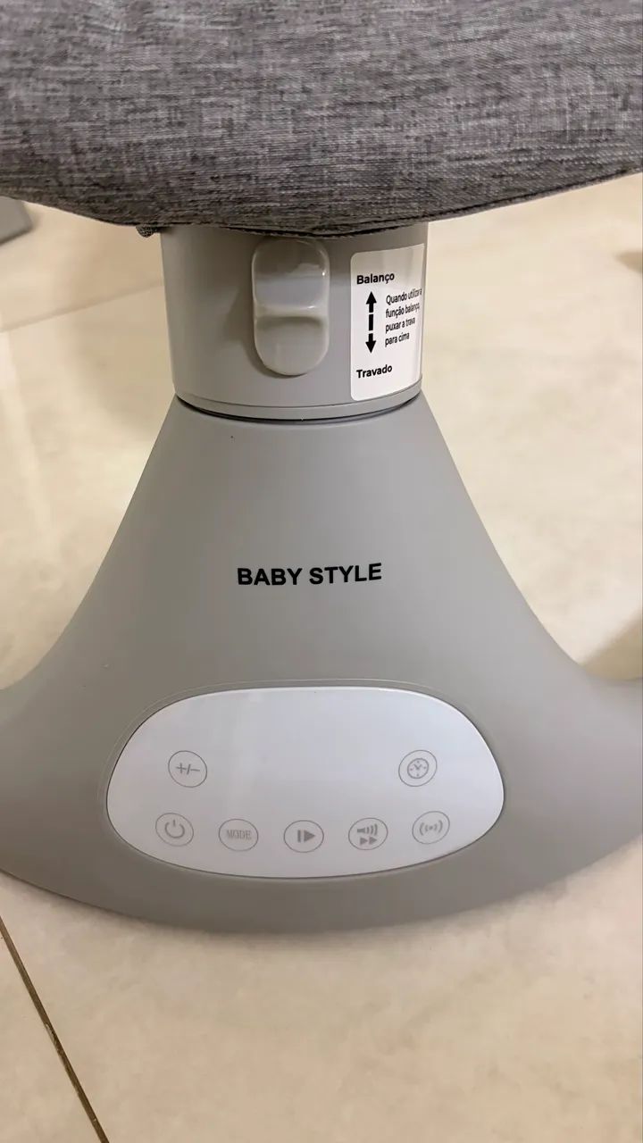 Cadeirinha de balanço elétrica para bebê  - Foto 3
