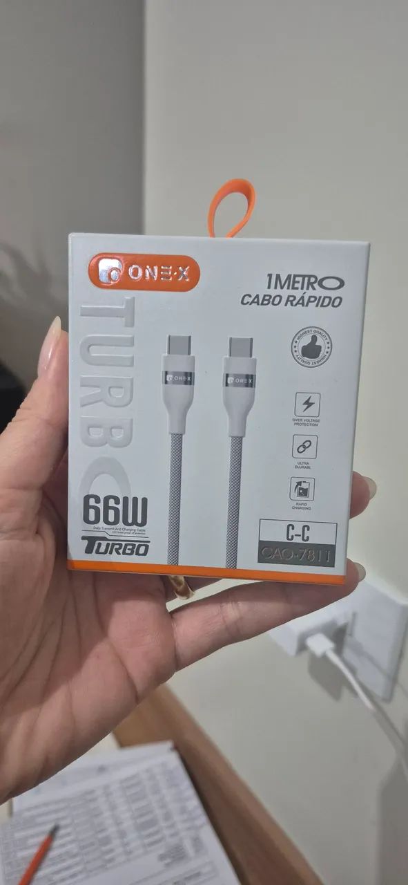 Cabo USB-C para USB-C (C-C) - Foto 2