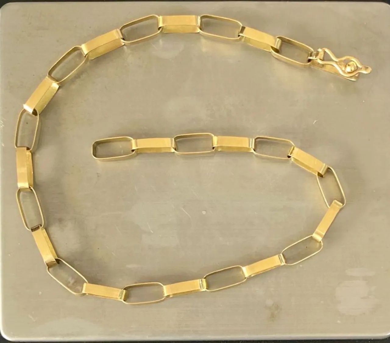 Pulseira masculina ouro 