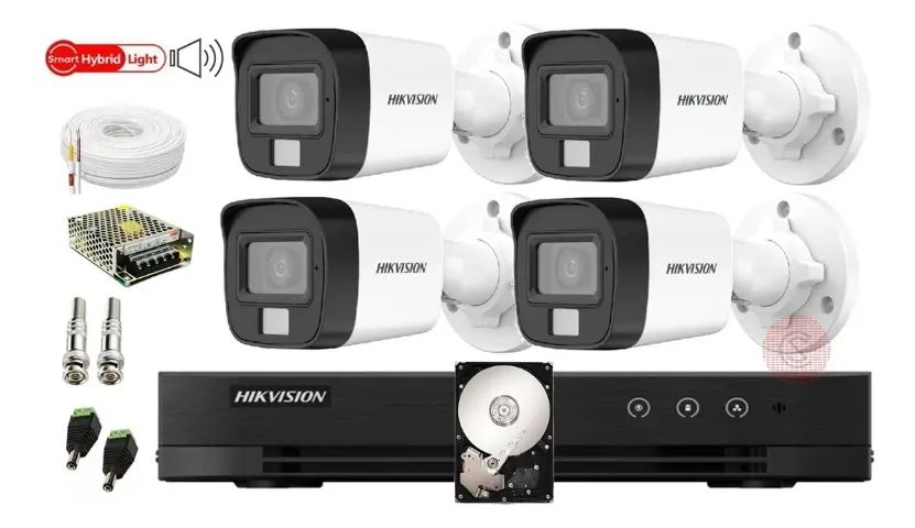 Kit CFTV 4 CAM (Locação)