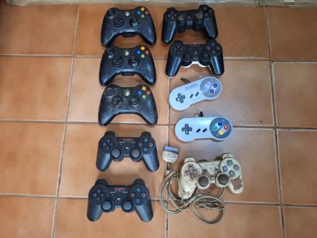 Lote controles no estado Xbox Playstation