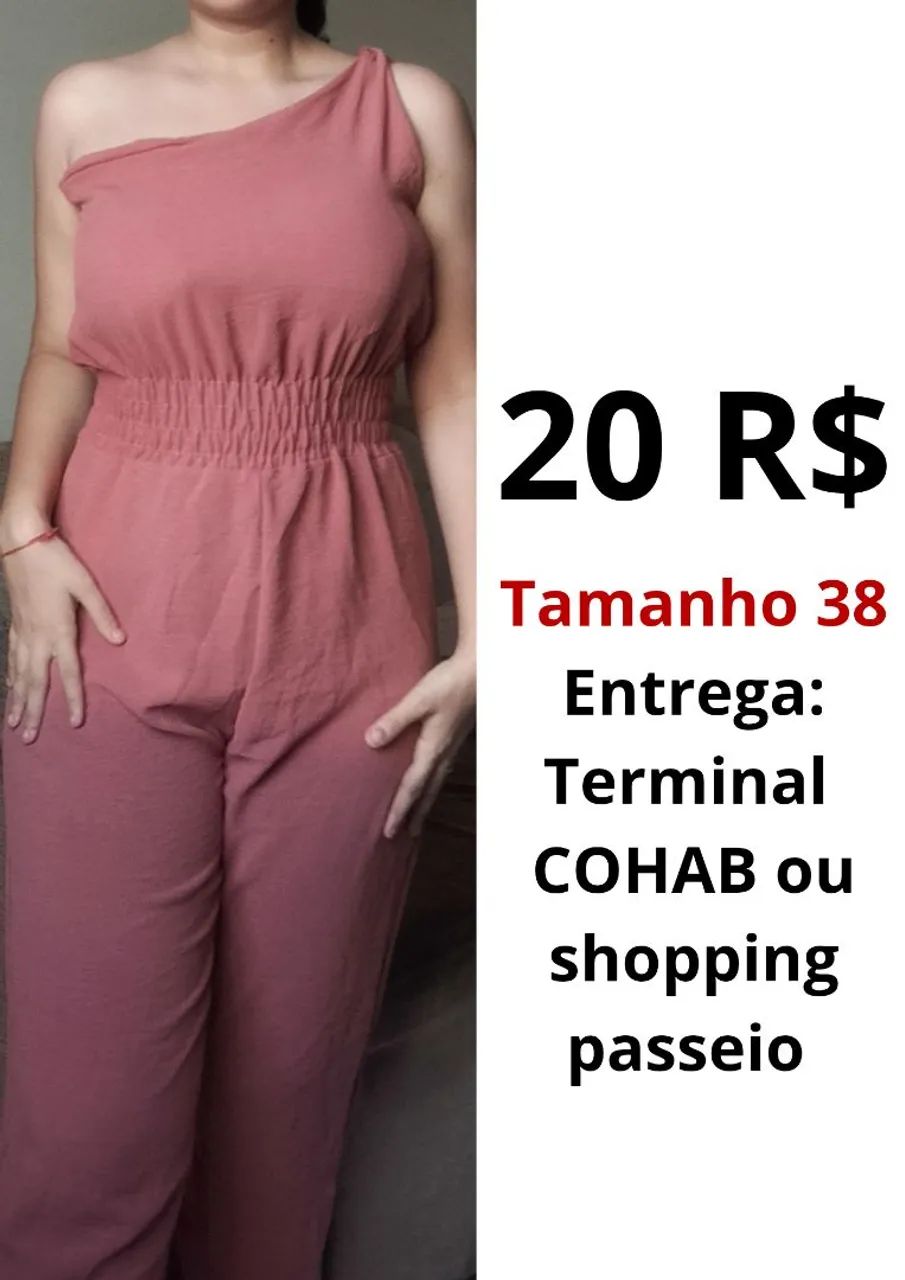 Macacão salmão M