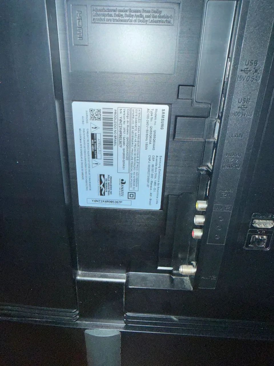 Smartv Samsung 55 polegadas slim - Foto 4
