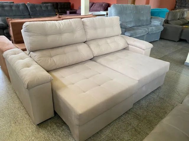 SOFÁ RETRÁTIL E RECLINÁVEL  - Foto 2
