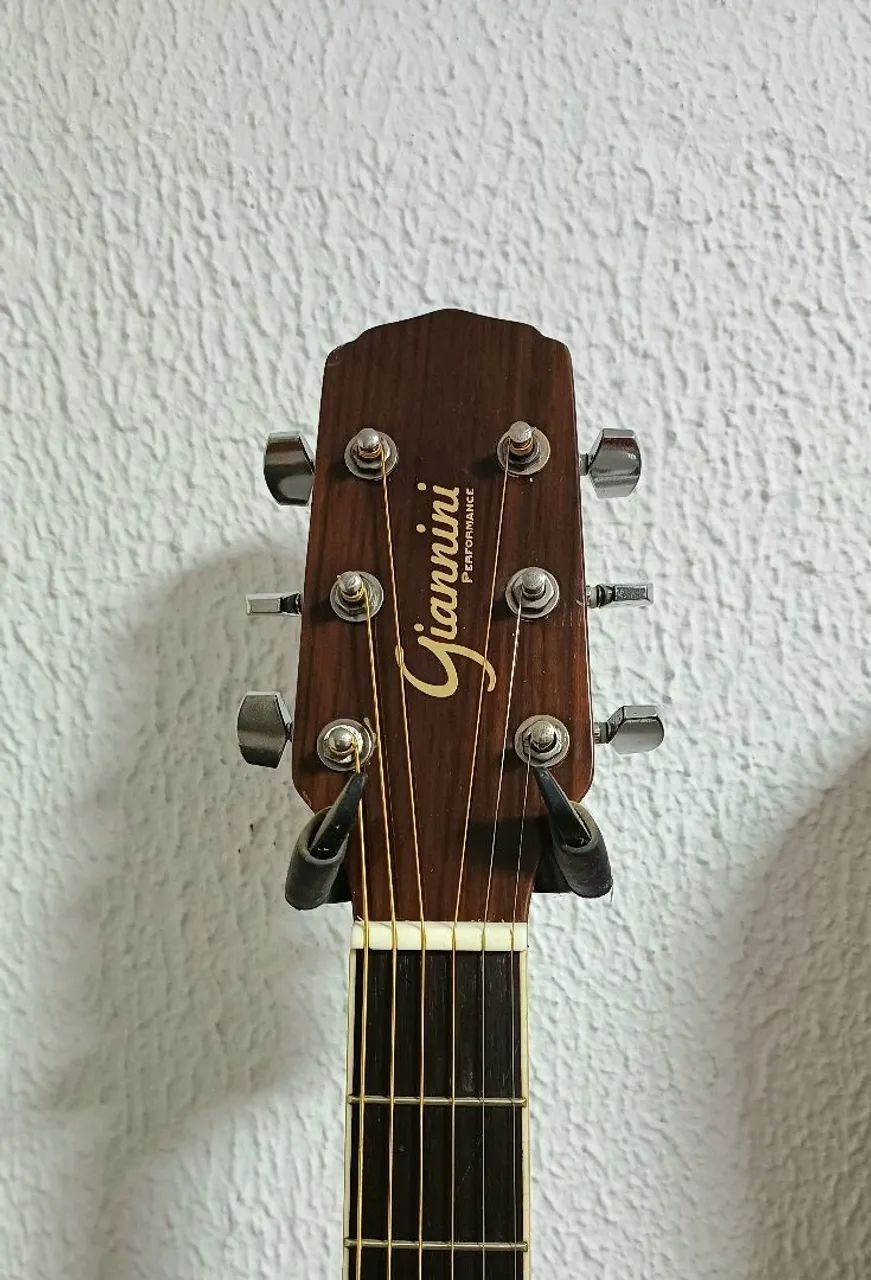 Violão Giannini GSF-3 RF/Fishman - Vendo e Troco  - Foto 4