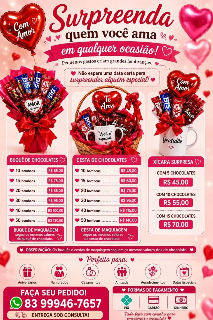 Cexta de chocolate 