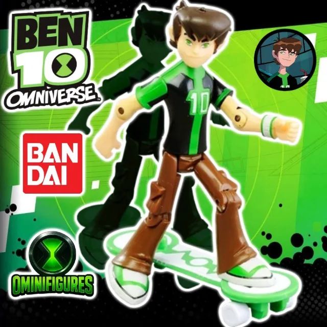 Boneco Ben Tennyson Ben 10 Omniverse Bandai