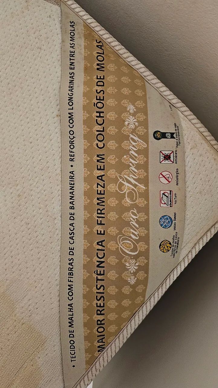 Cama Box Queen Completa (Colchão + Base Baú) - Foto 3