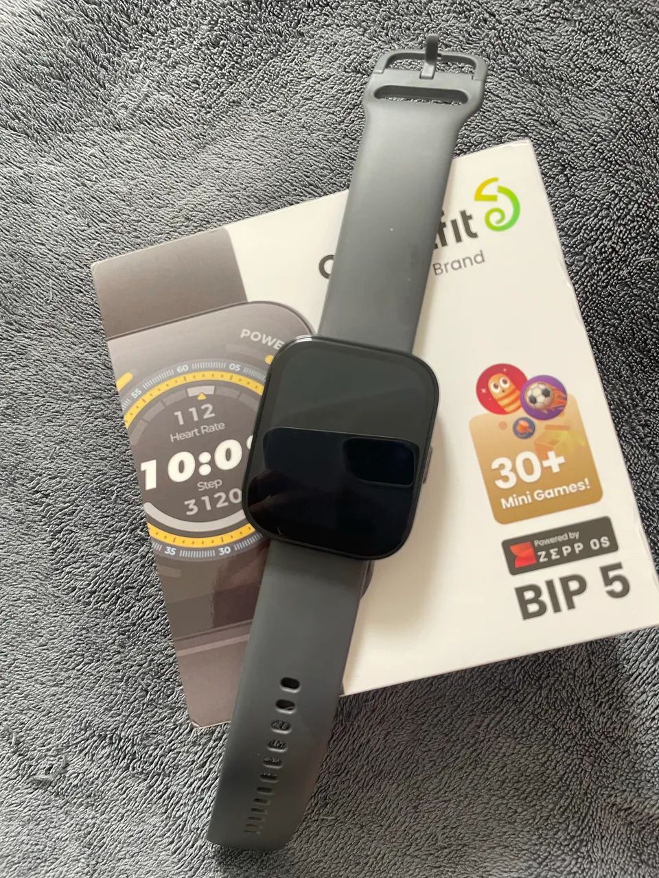 Smartwatch Amazfit Bip 5 Original Preto - Foto 2