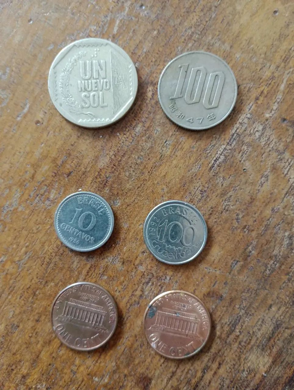 Moedas antigas 