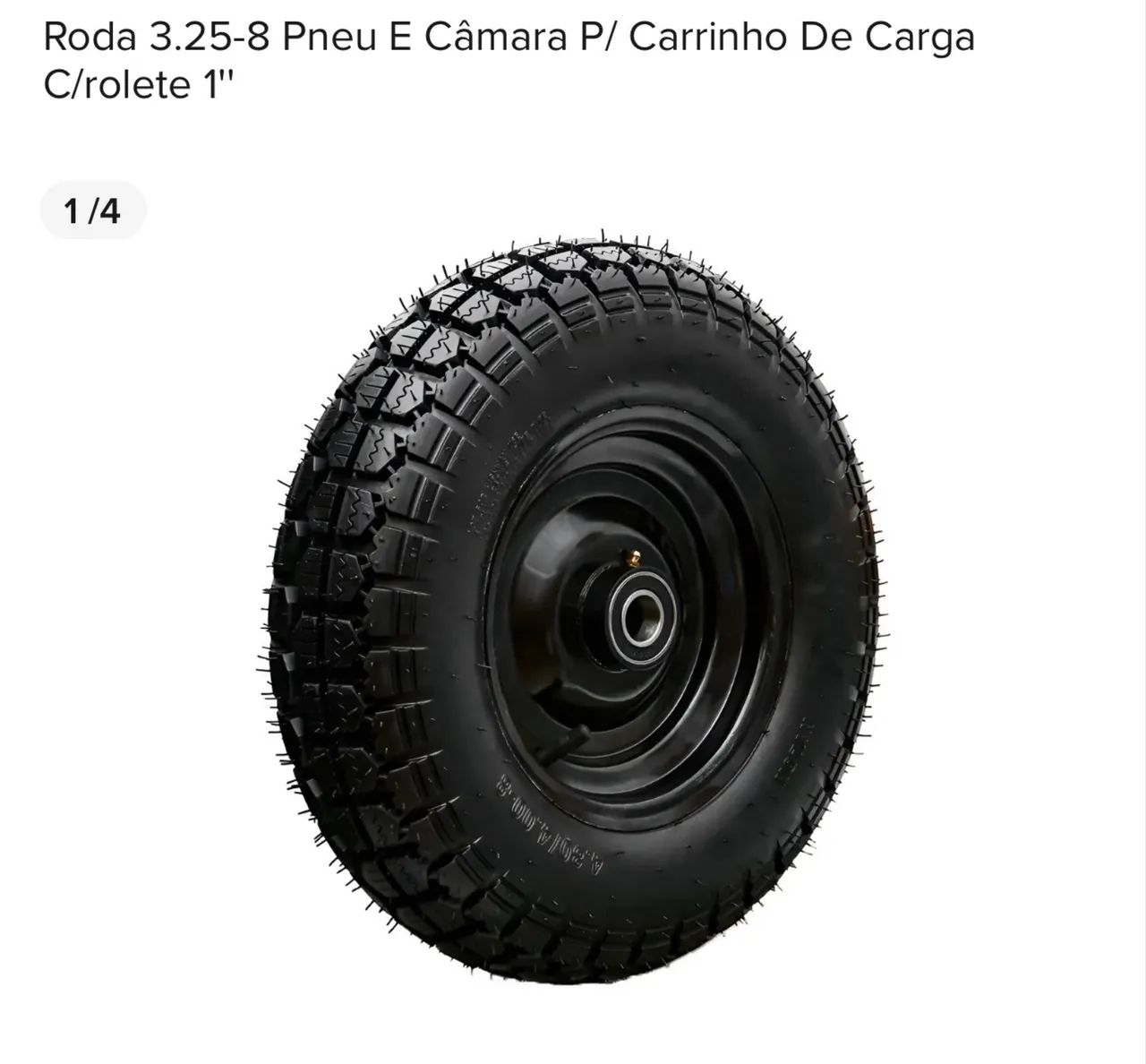 Pneu de carrinho de carga com câmera 