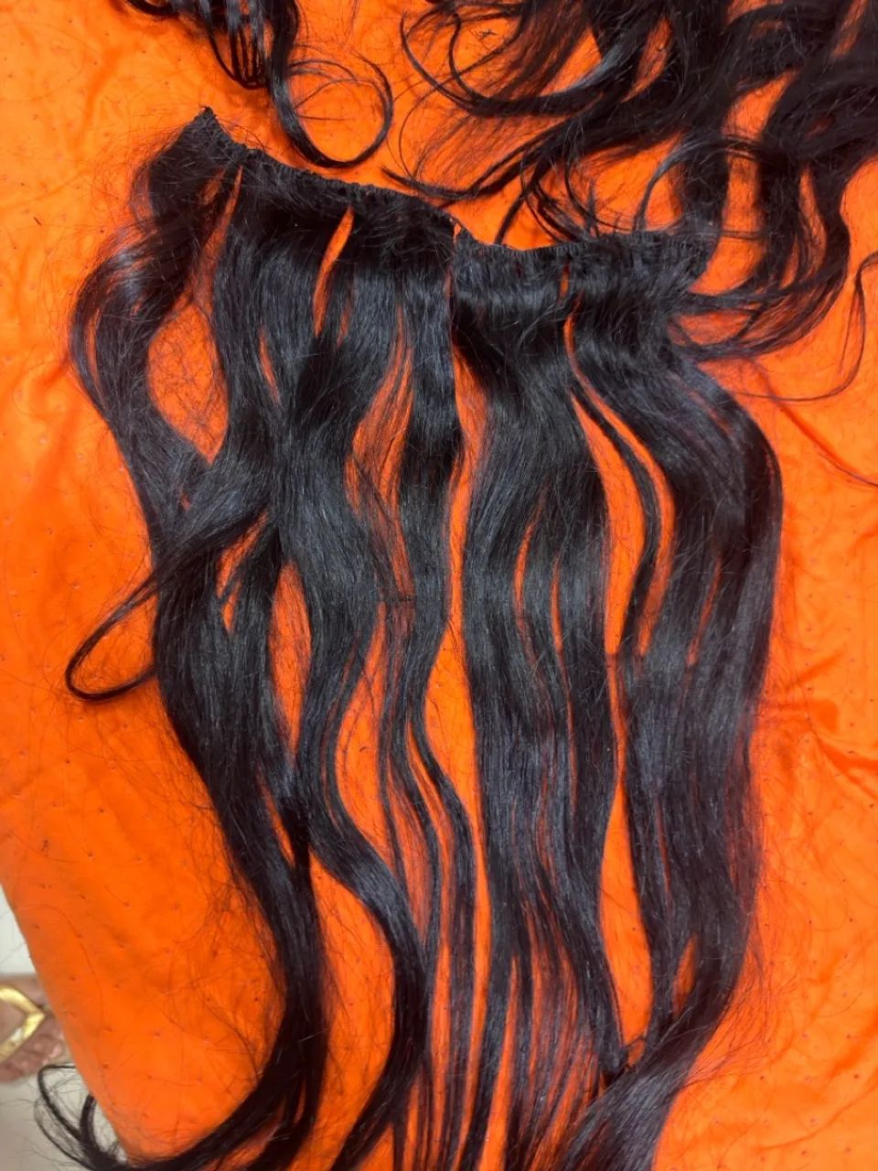 Vendo cabelo humano 65 cm 210 gramas, cabelo virgem - Foto 4