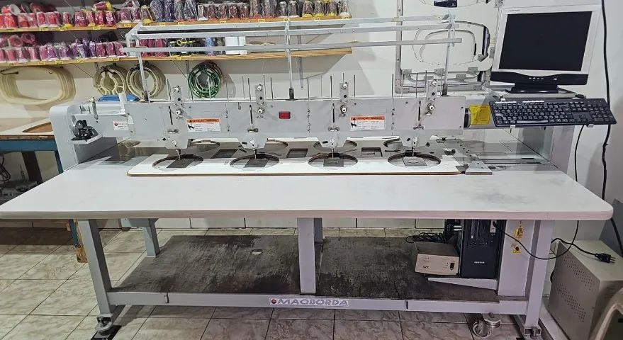 EQUIPAMENTOS PARA EMPRESA DE  BORDADO INDUSTRIAL