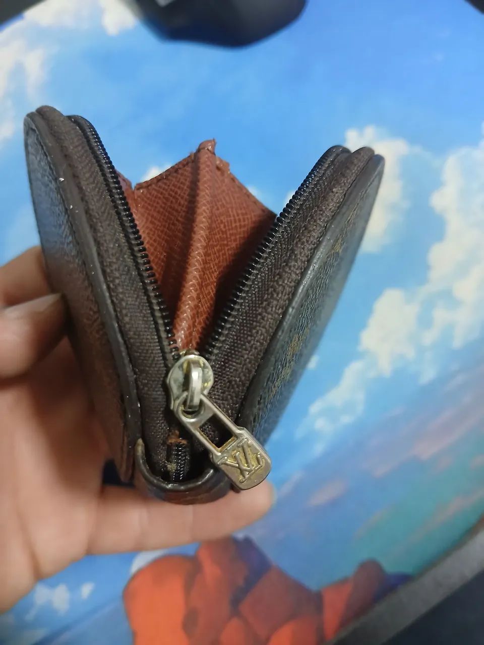 Vendo Original Porta-Moedas Redondo Louis Vuitton Raro  - Foto 3