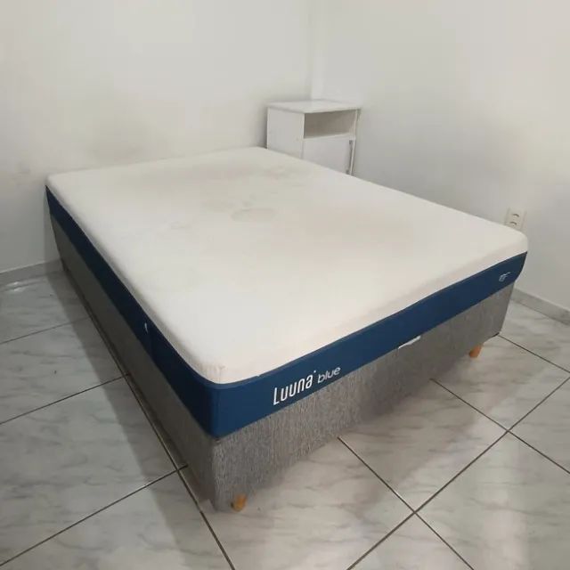 Colchão Casal Luuna Blue 1,38mx1,88m + Capa Extra