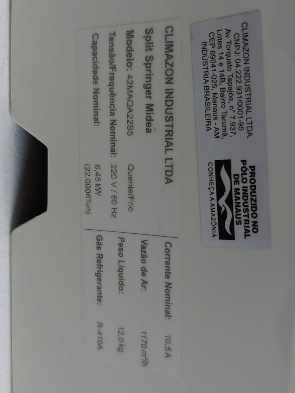 2 Ar Condicionado MIDEA Q/F - 18000 e 22000 - Foto 3