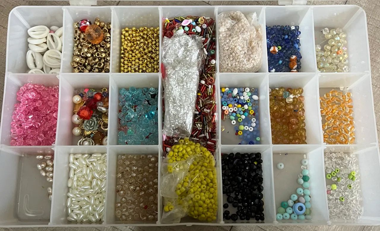 Miçangas, Cristais e Contas para Bijuteria, Bordado e Customização? - Foto 5