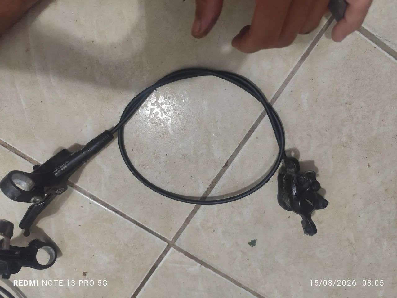 Freio hidráulico shimano MT 200 - Foto 5
