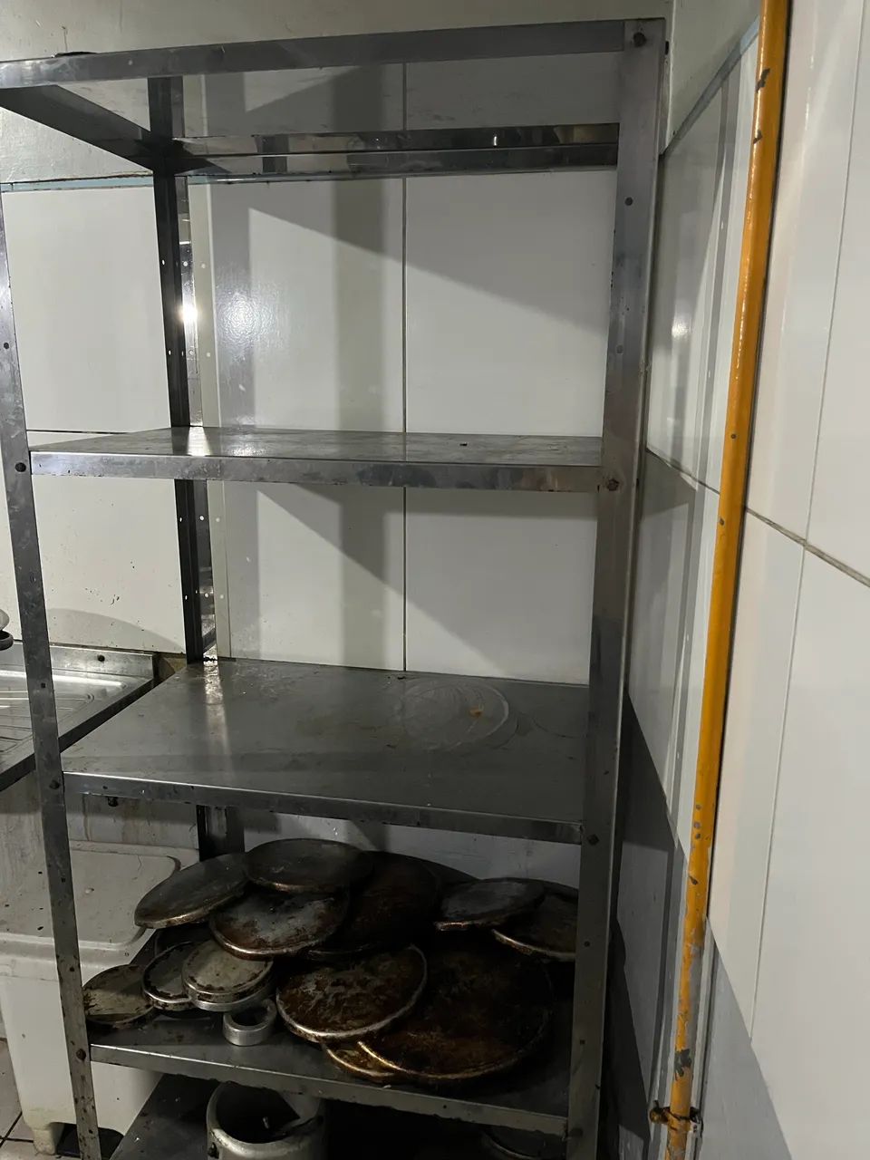 Suporte / Estante de Inox Compacta 