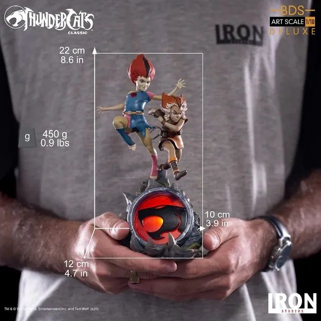 Wilykit & Wilykat - Thundercats -Bds Art Scale 1/10 - Iron Studios  - Foto 2