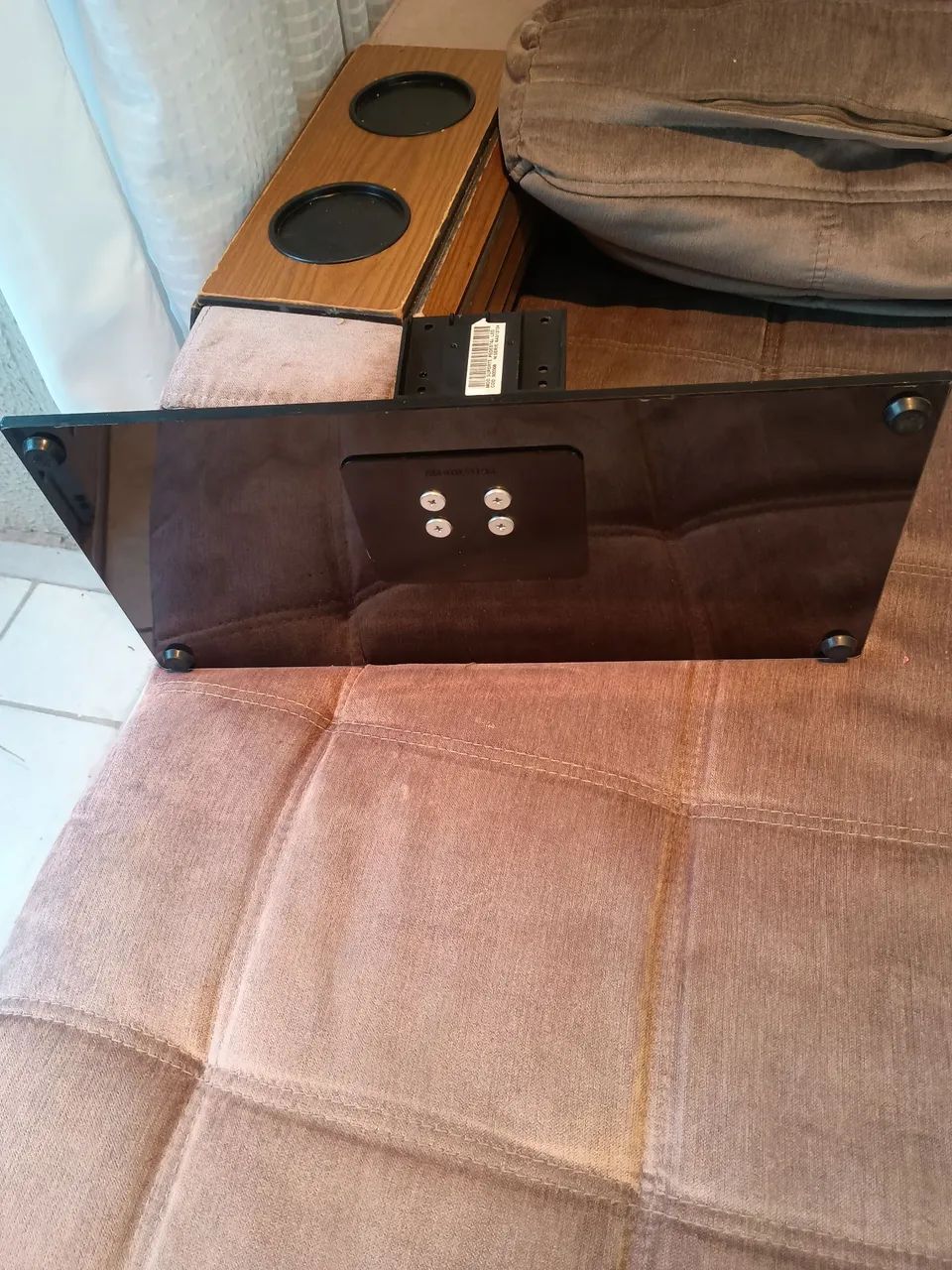 Suporte base pedestal para TV - Foto 3