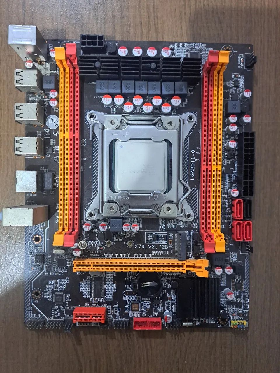 Placa mãe x79 com defeito - Foto 4