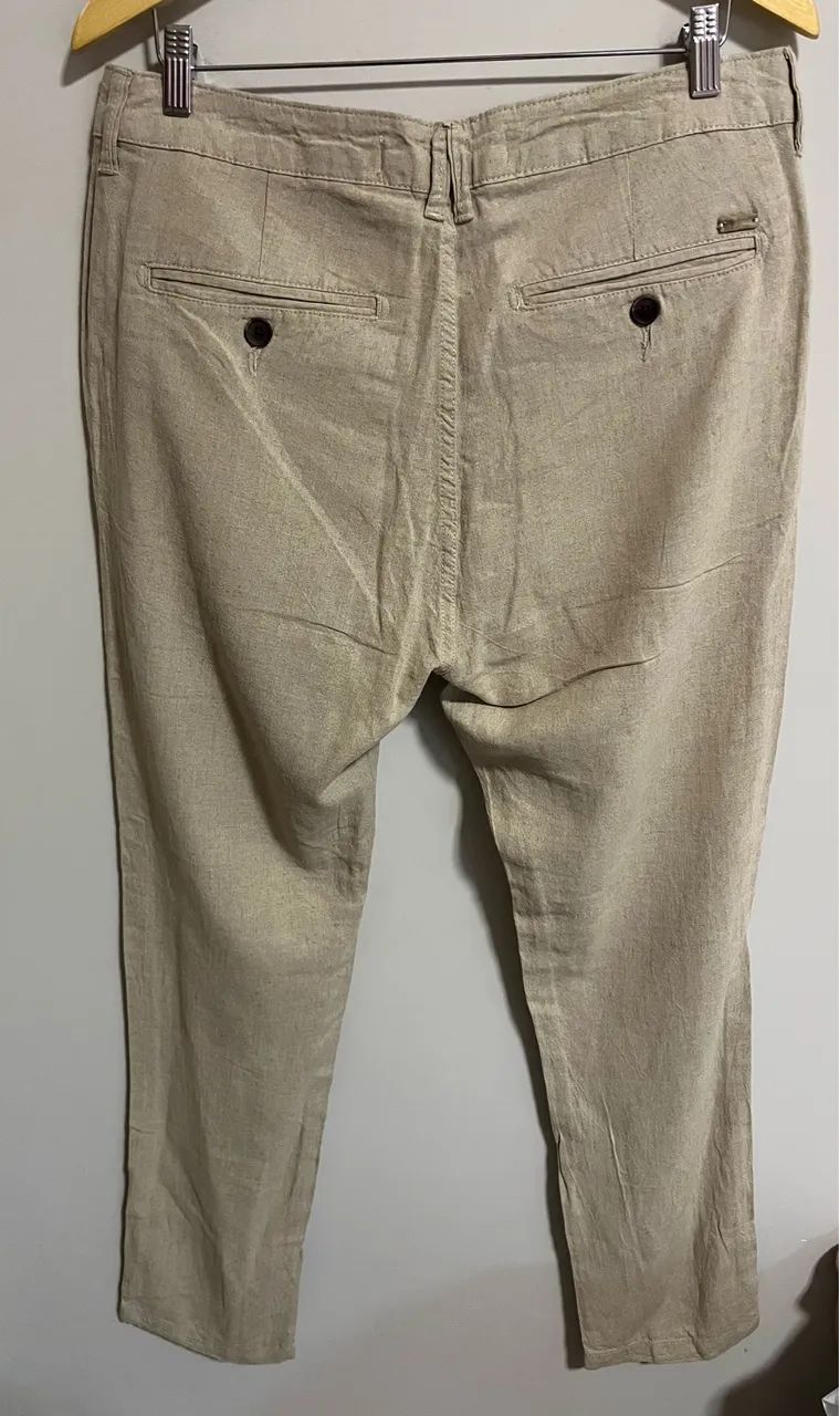 Calça reserva em linho nova com etiqueta  - Foto 2