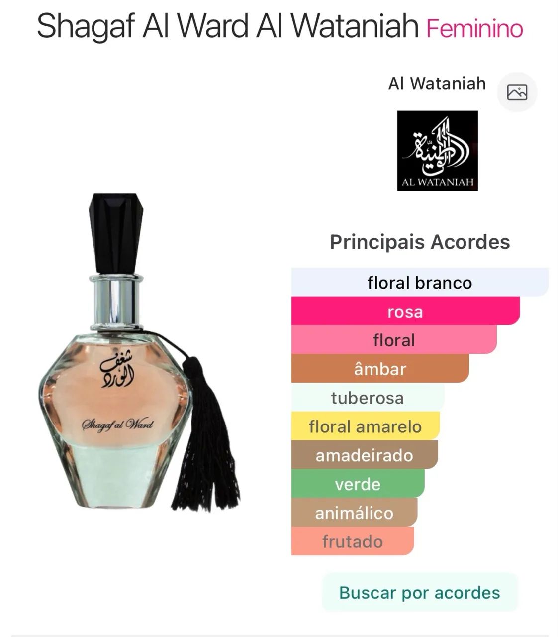 Perfume Árabe Shagaf Al Ward - 100% original - Foto 2