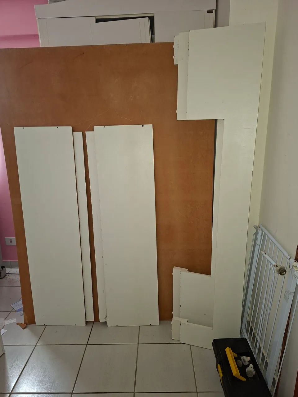 Base para colchão de casal em madeira  - Foto 5
