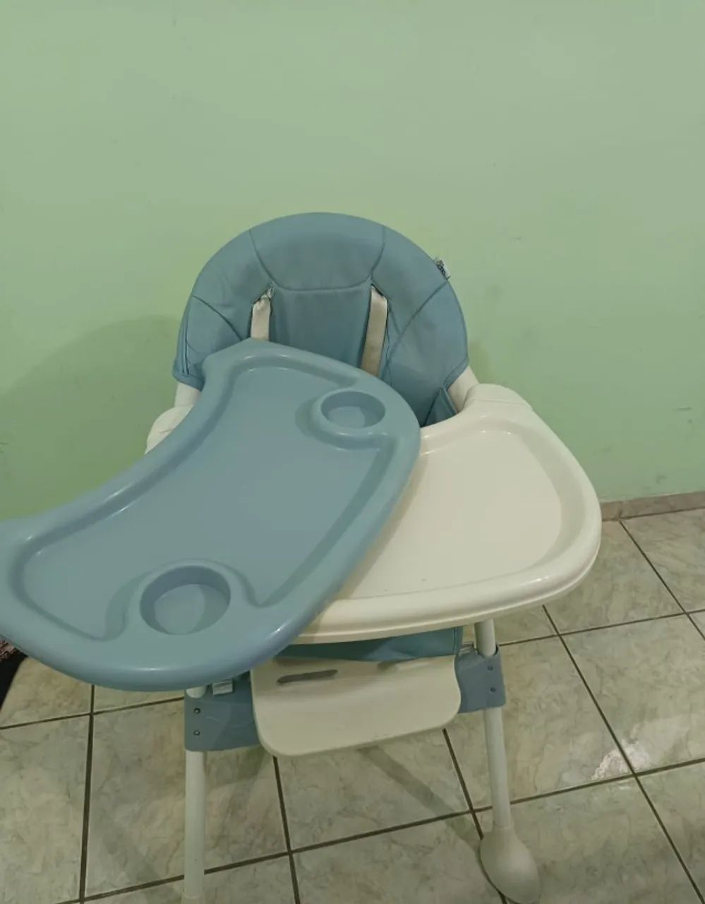 Cadeira de Alimentação (azul)