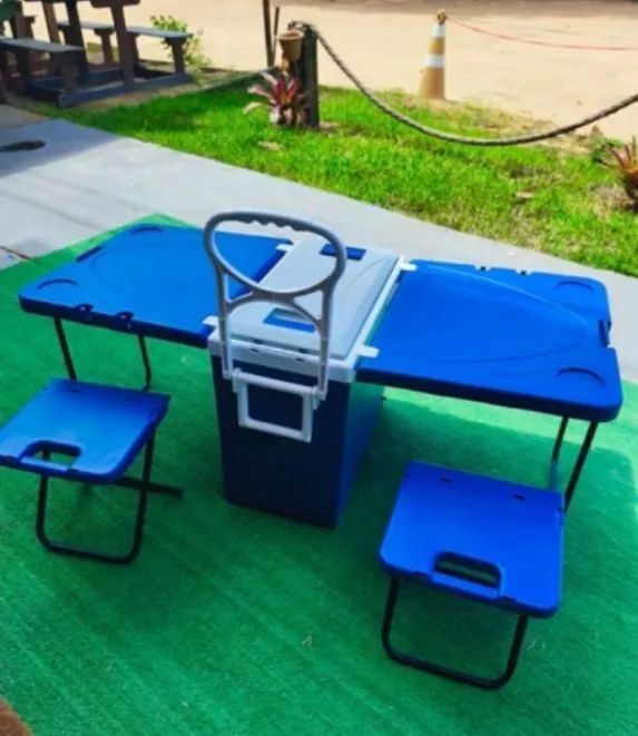COOLER 32L (5 EM 1) MULT FUNCIONAL COM RODINHAS  - Foto 2