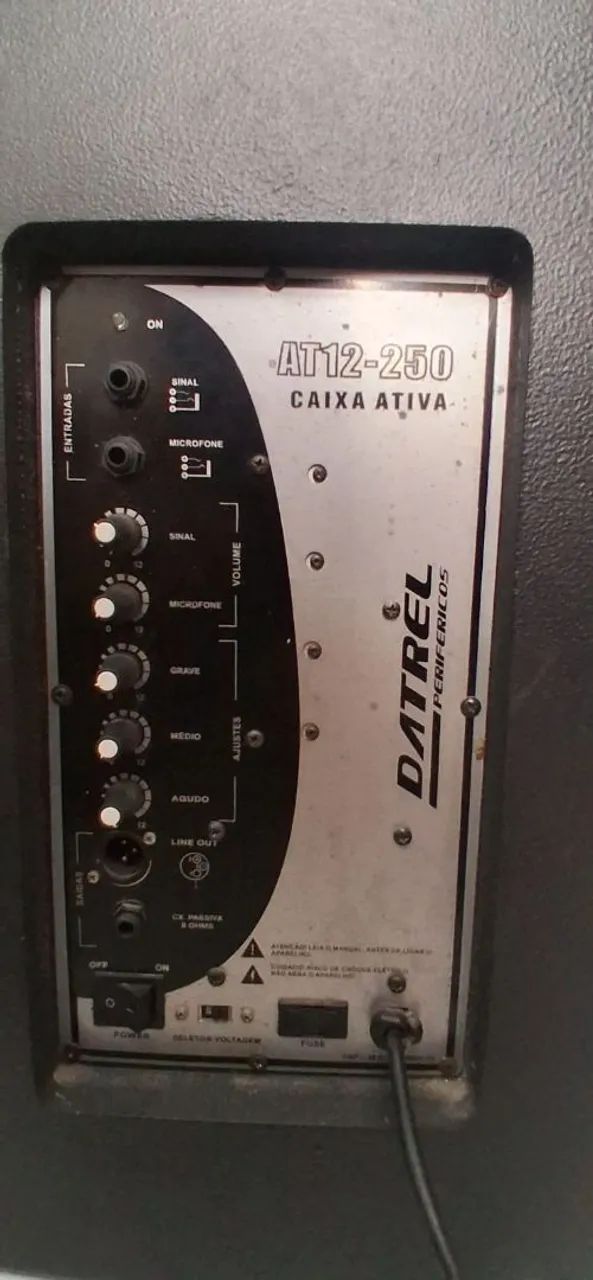 CAIXAS ATIVA DATREL 500W  - Foto 2