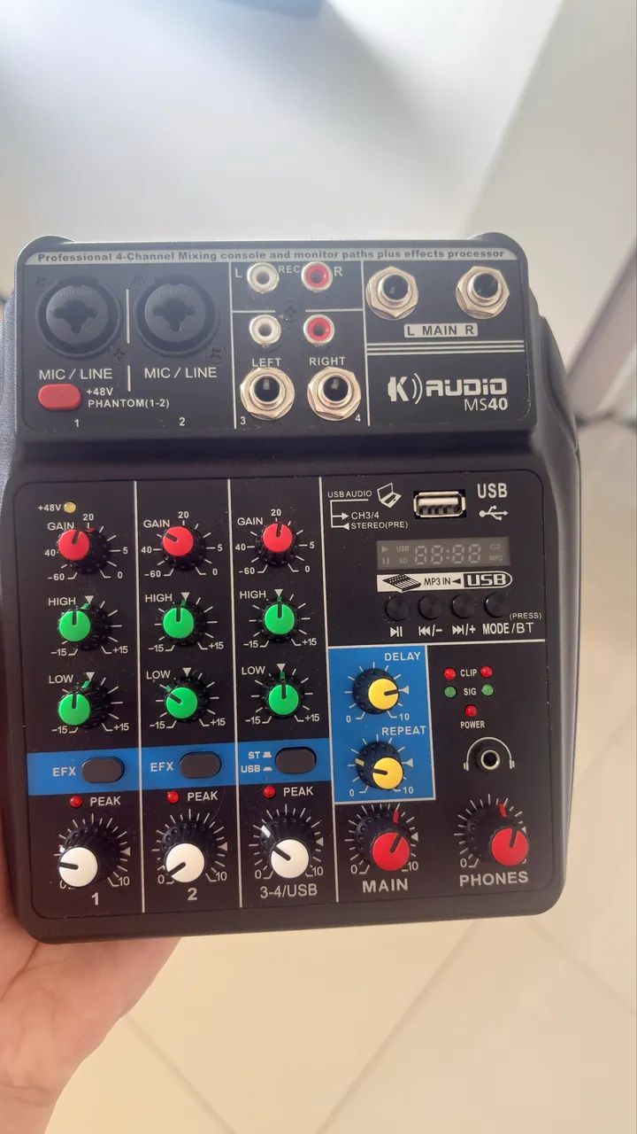 Mesa de som K áudio MS40 - Foto 2